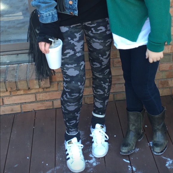 Camo Fabletics High Waist Legging - Picture 1 of 4